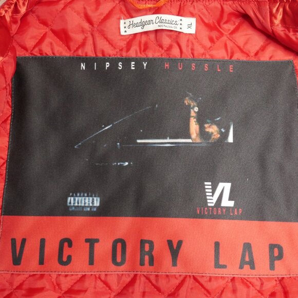 Nipsey Hussle Victory Lap Jacket Size XL Crenshaw - Picture 4 of 9